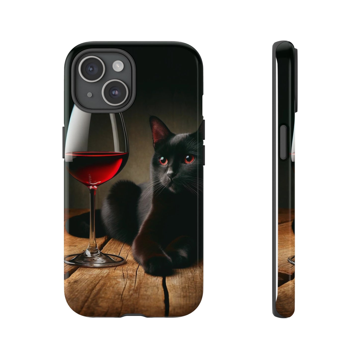 Spirit "Wine & Cat" Impact Resistant Cases (Shipping Included)