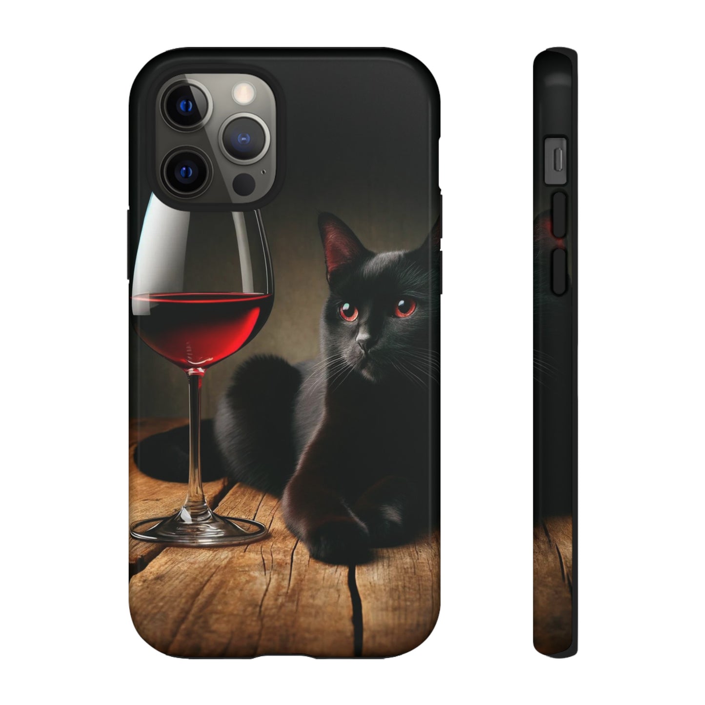 Spirit "Wine & Cat" Impact Resistant Cases (Shipping Included)