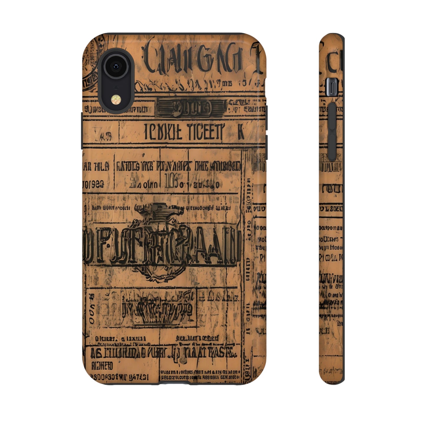 Spirit "1900s French Train Ticket" Impact Resistant Cases (Shipping Included)