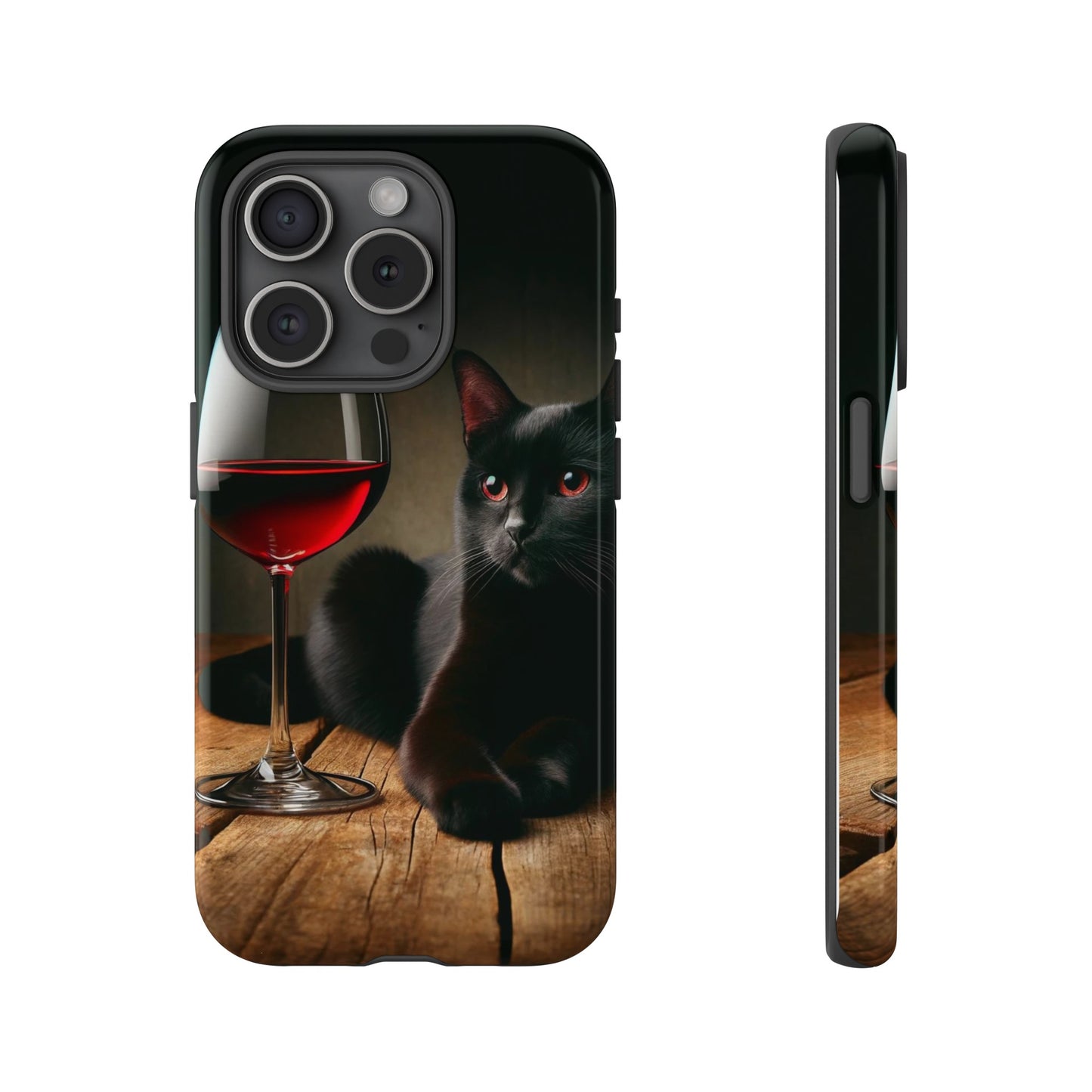 Spirit "Wine & Cat" Impact Resistant Cases (Shipping Included)