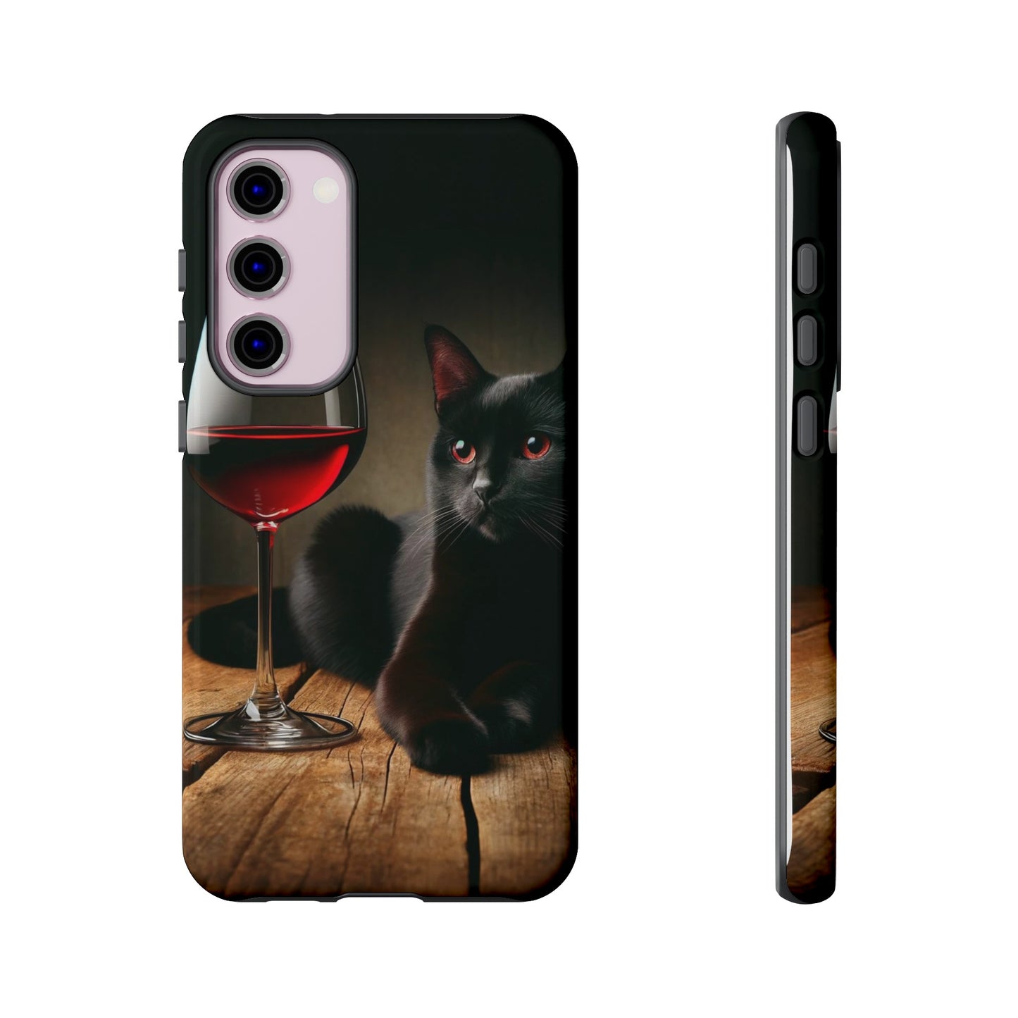 Spirit "Wine & Cat" Impact Resistant Cases (Shipping Included)