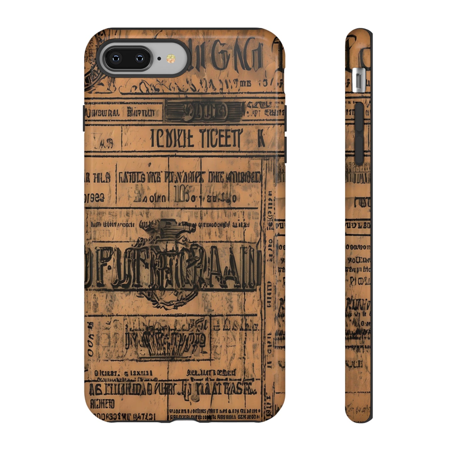 Spirit "1900s French Train Ticket" Impact Resistant Cases (Shipping Included)