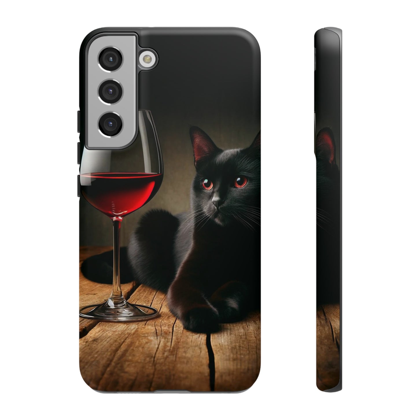 Spirit "Wine & Cat" Impact Resistant Cases (Shipping Included)