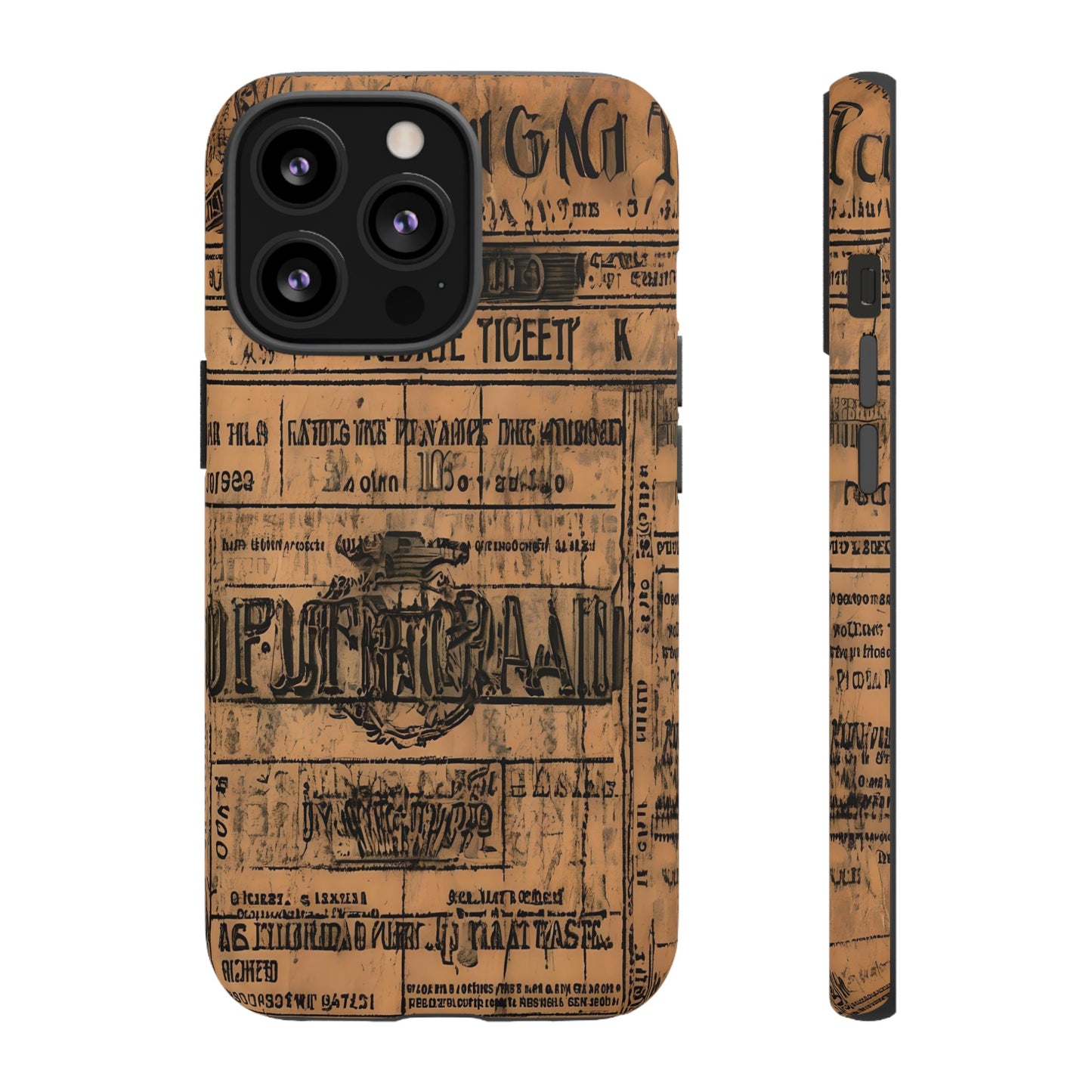 Spirit "1900s French Train Ticket" Impact Resistant Cases (Shipping Included)