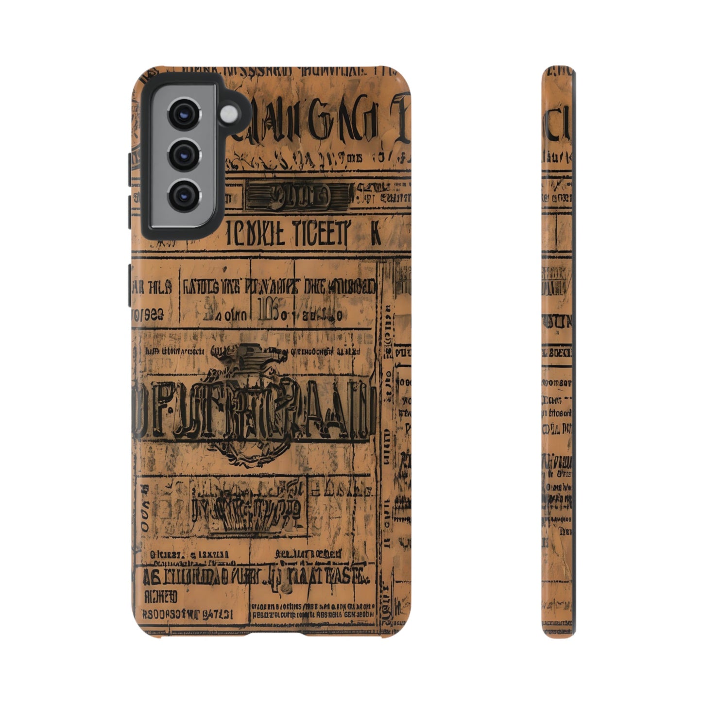 Spirit "1900s French Train Ticket" Impact Resistant Cases (Shipping Included)