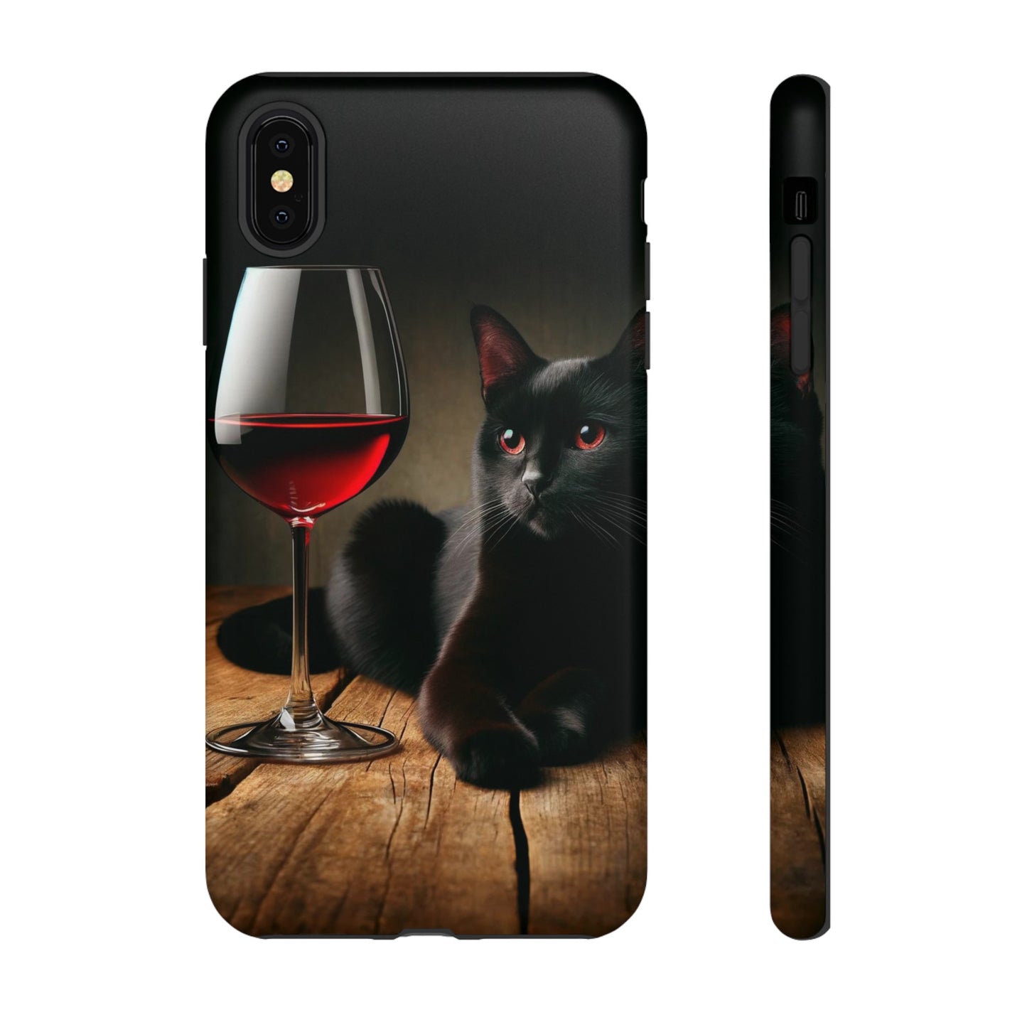 Spirit "Wine & Cat" Impact Resistant Cases (Shipping Included)