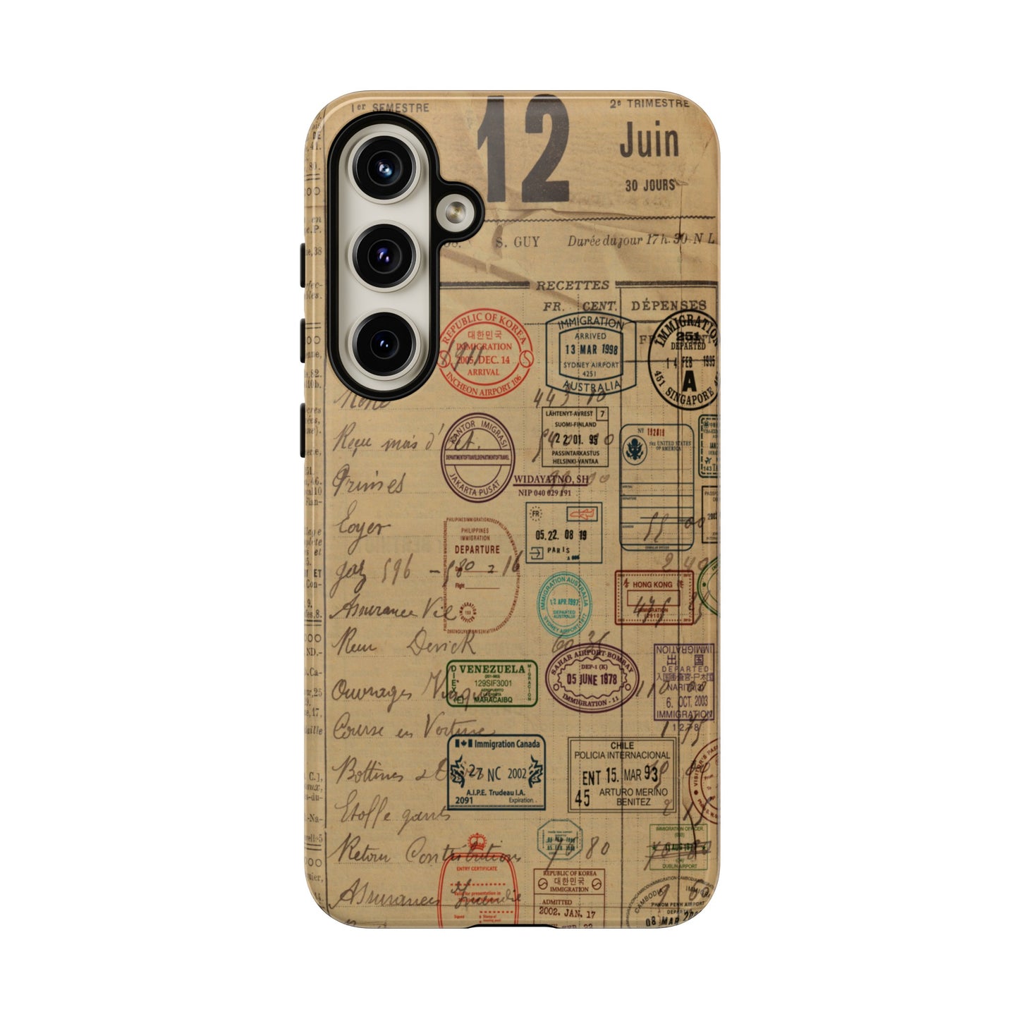 Spirit "1900s London Train Ticket" Impact Resistant Cases (Shipping Included)