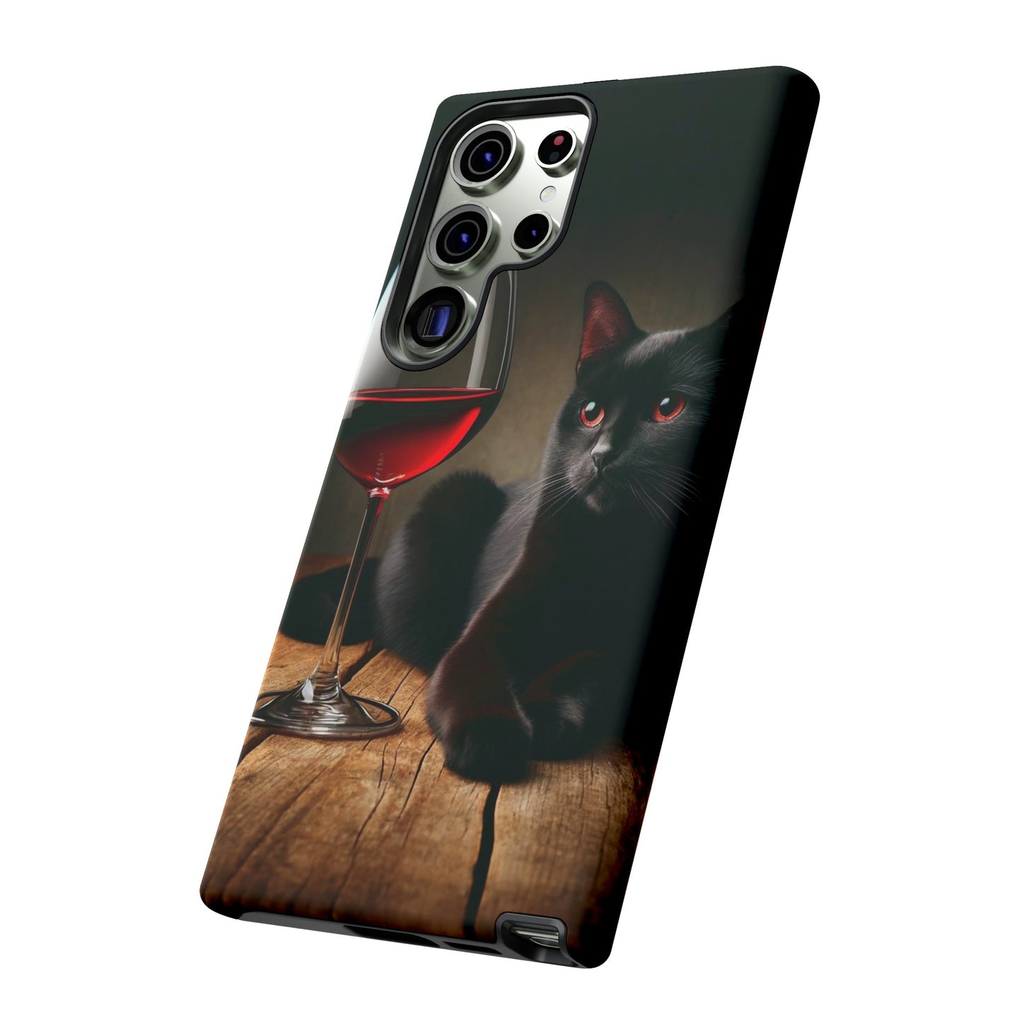 Spirit "Wine & Cat" Impact Resistant Cases (Shipping Included)