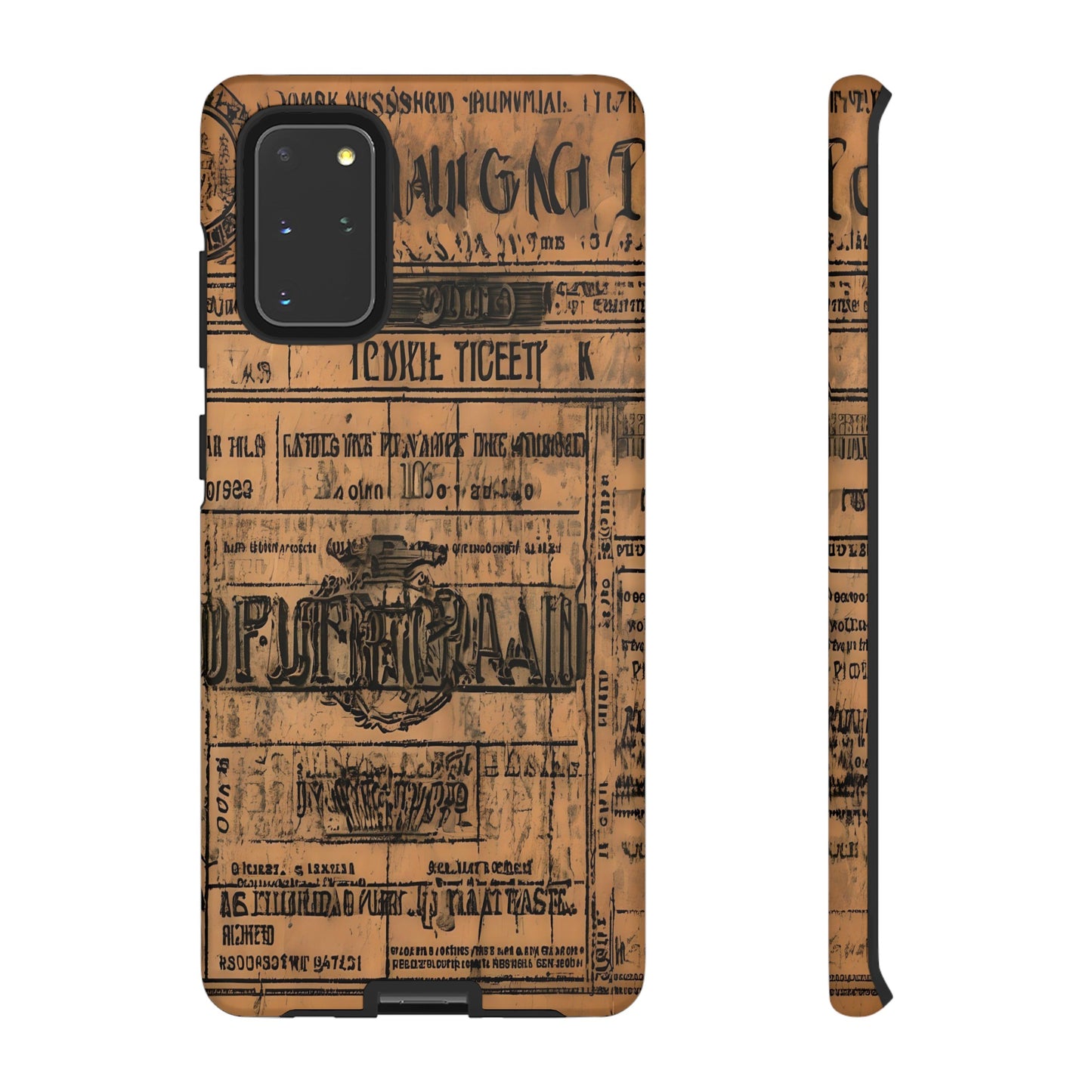 Spirit "1900s French Train Ticket" Impact Resistant Cases (Shipping Included)