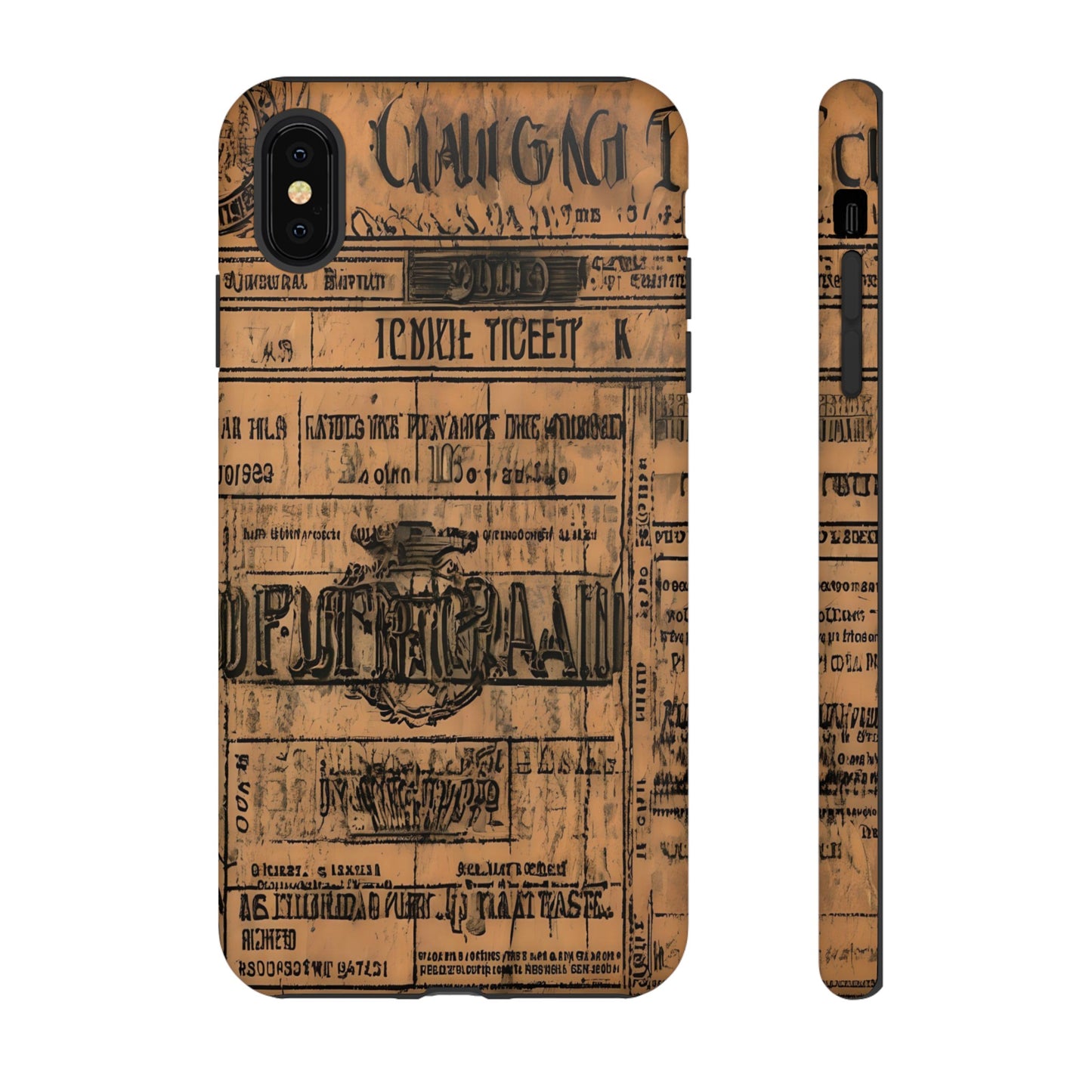 Spirit "1900s French Train Ticket" Impact Resistant Cases (Shipping Included)