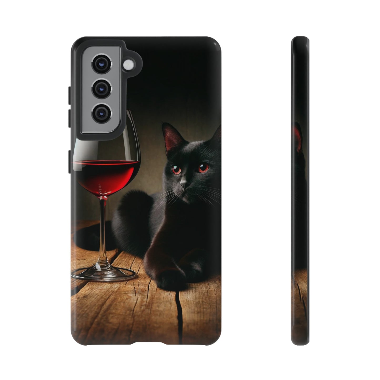 Spirit "Wine & Cat" Impact Resistant Cases (Shipping Included)