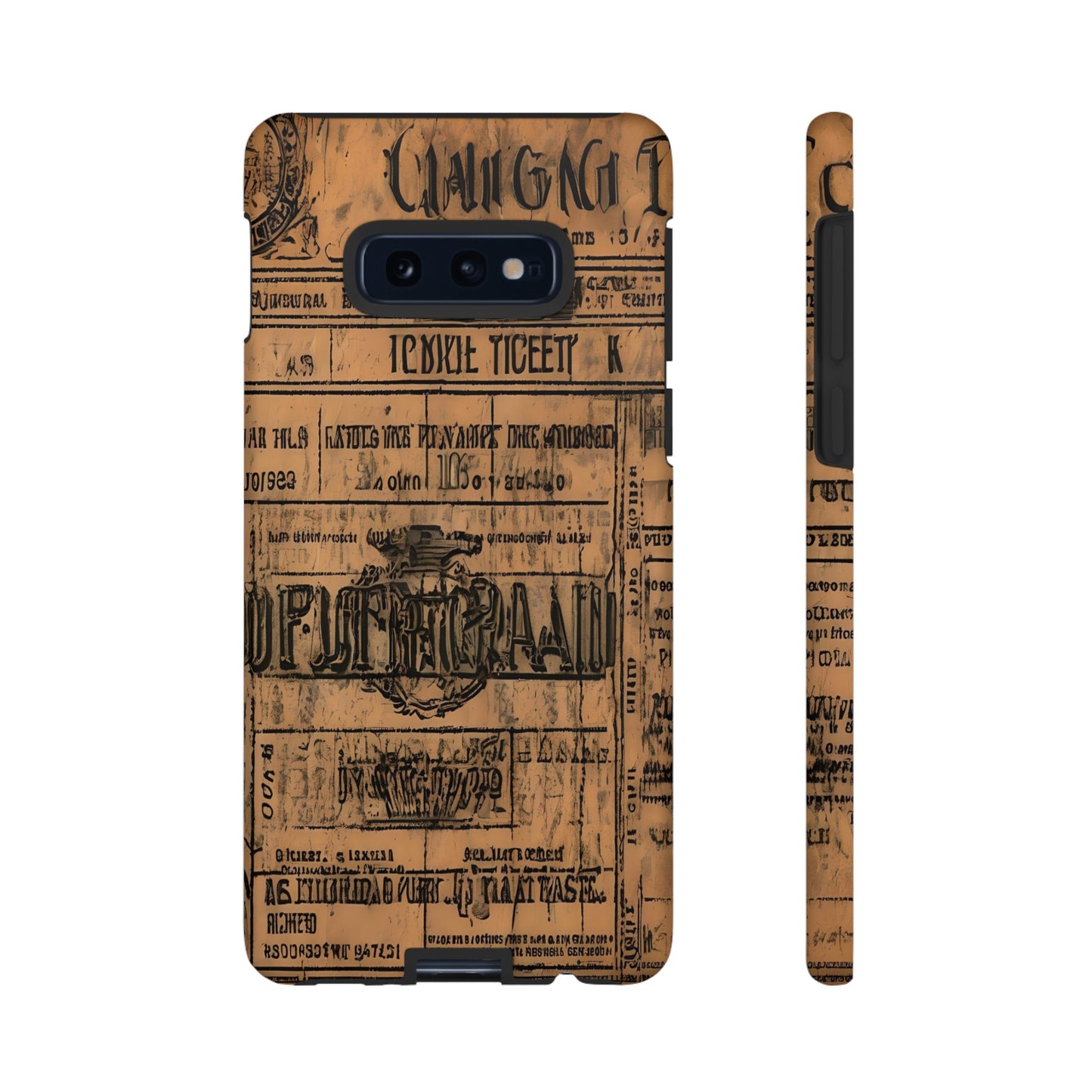 Spirit "1900s French Train Ticket" Impact Resistant Cases (Shipping Included)