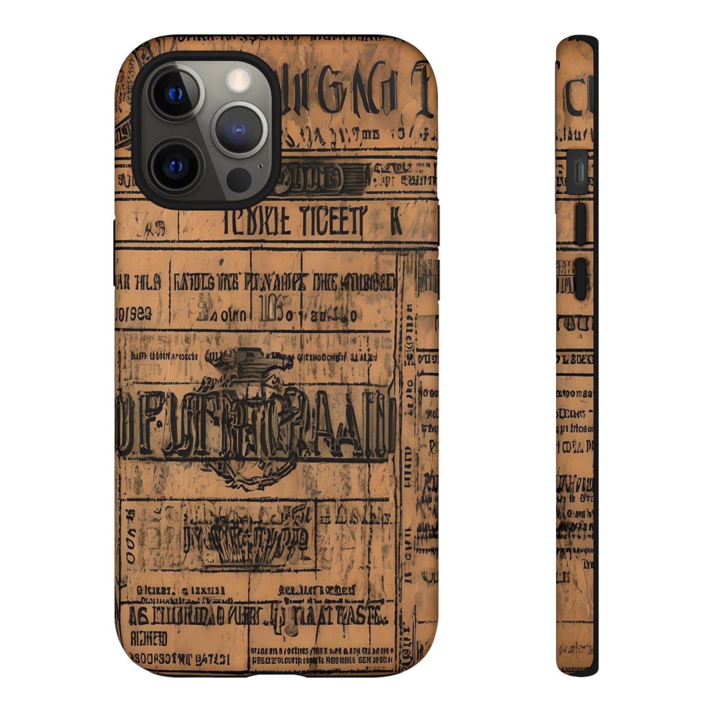 Spirit "1900s French Train Ticket" Impact Resistant Cases (Shipping Included)