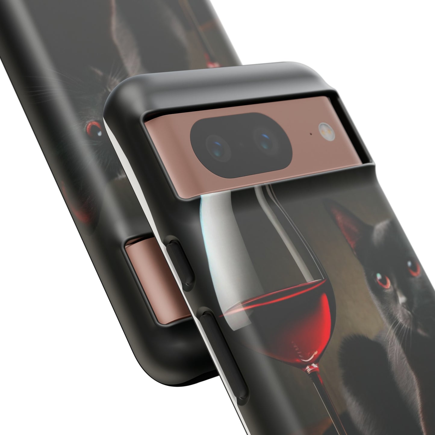 Spirit "Wine & Cat" Impact Resistant Cases (Shipping Included)