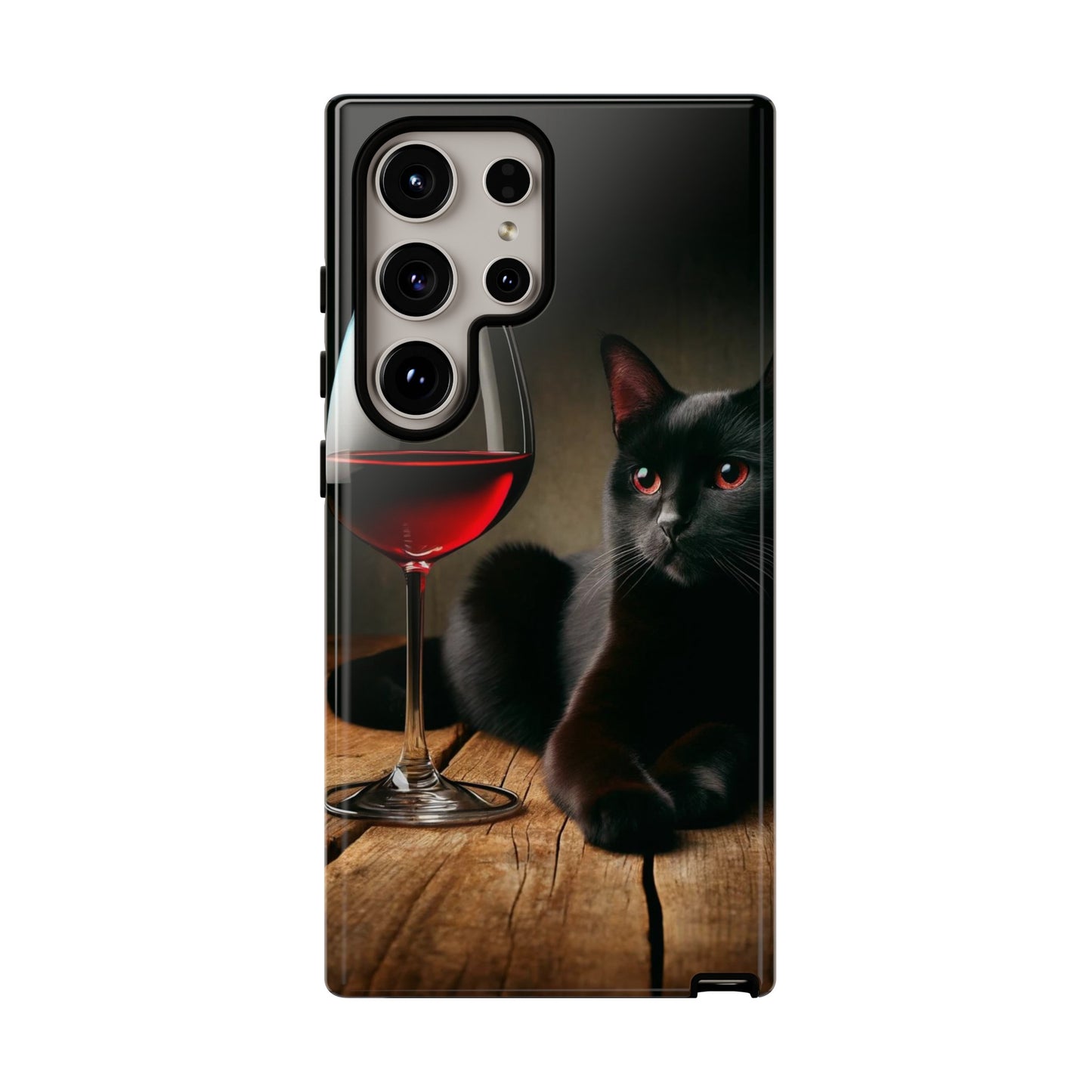 Spirit "Wine & Cat" Impact Resistant Cases (Shipping Included)