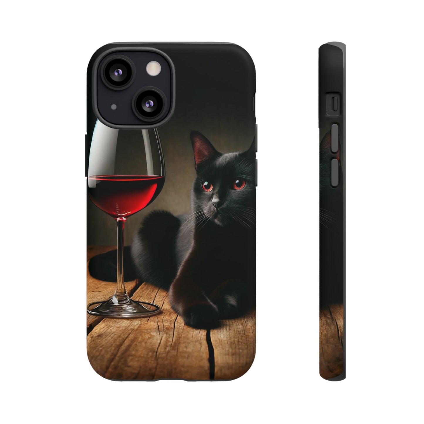 Spirit "Wine & Cat" Impact Resistant Cases (Shipping Included)