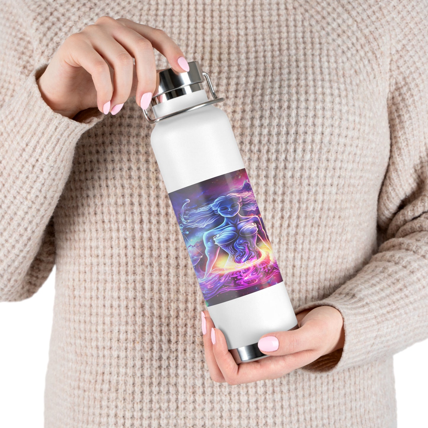 Zodiac Libra Vacuum Insulated Bottle, 22oz (Shipping Included)