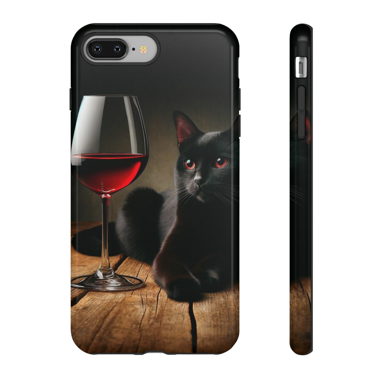 Spirit "Wine & Cat" Impact Resistant Cases (Shipping Included)