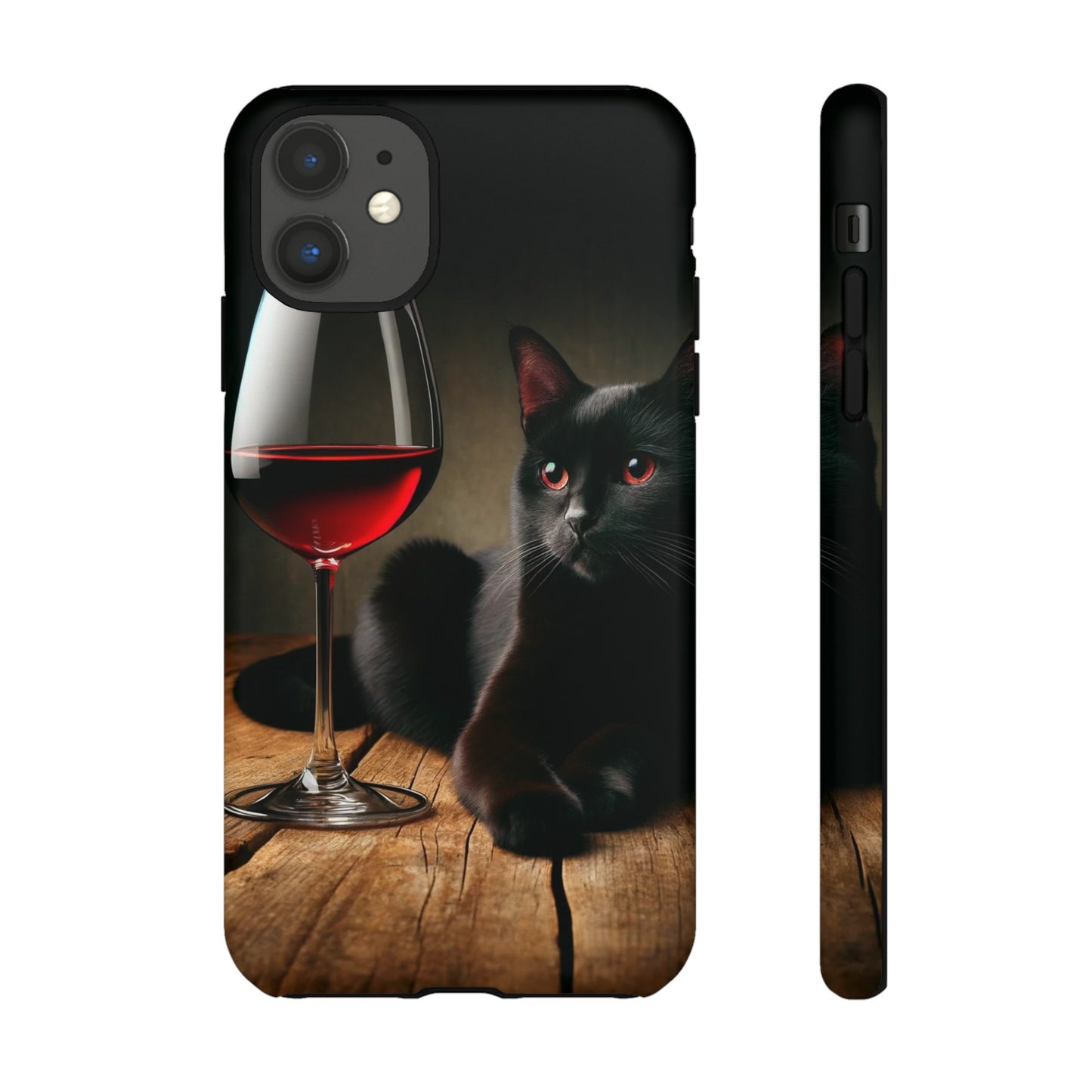 Spirit "Wine & Cat" Impact Resistant Cases (Shipping Included)