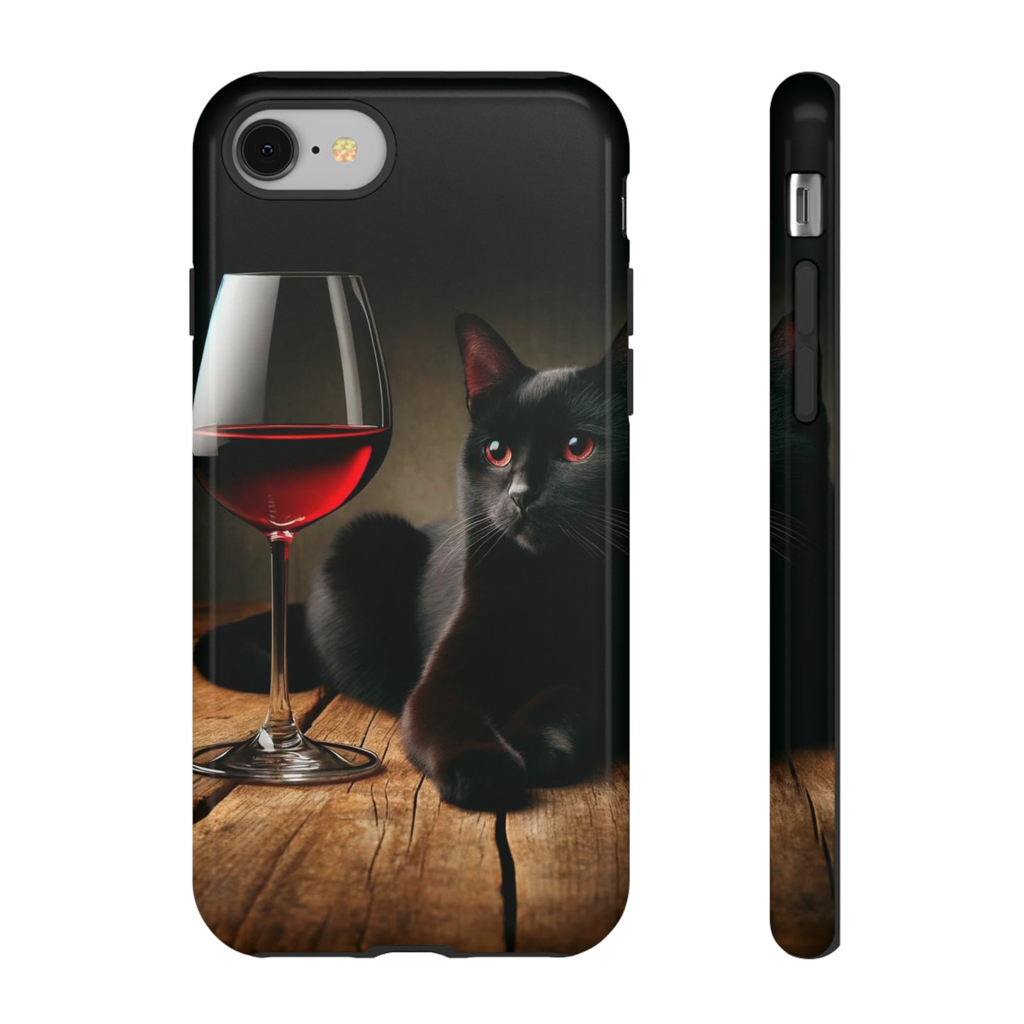 Spirit "Wine & Cat" Impact Resistant Cases (Shipping Included)