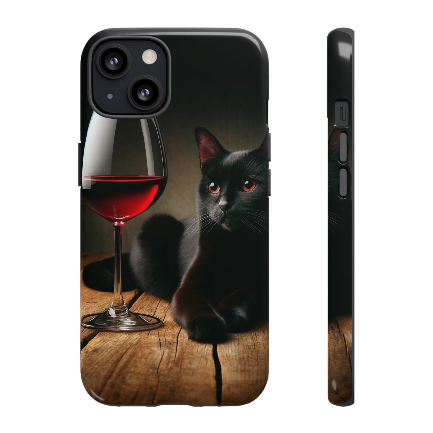 Spirit "Wine & Cat" Impact Resistant Cases (Shipping Included)