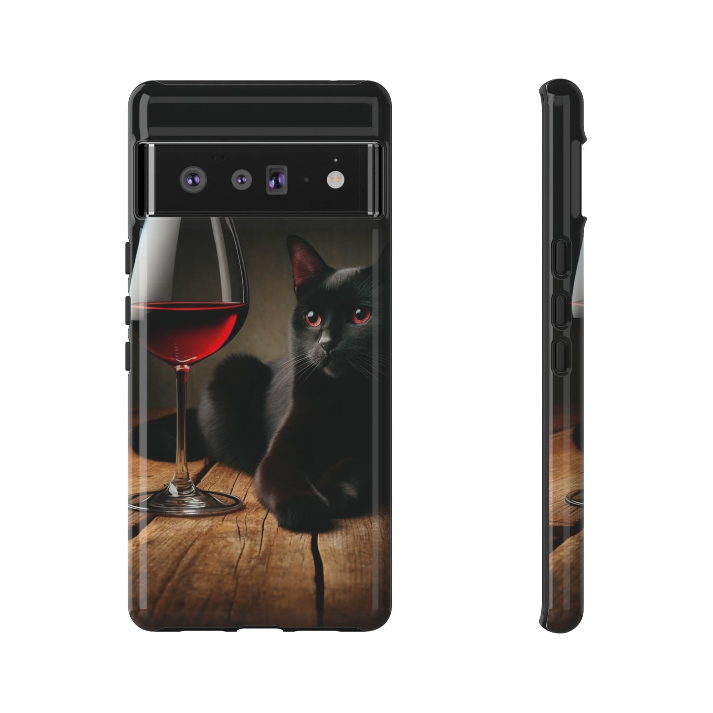 Spirit "Wine & Cat" Impact Resistant Cases (Shipping Included)