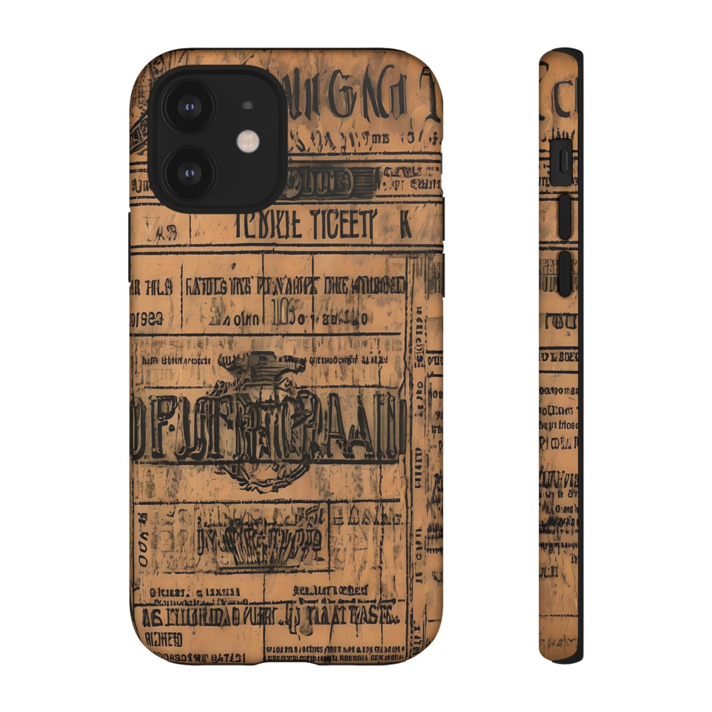 Spirit "1900s French Train Ticket" Impact Resistant Cases (Shipping Included)