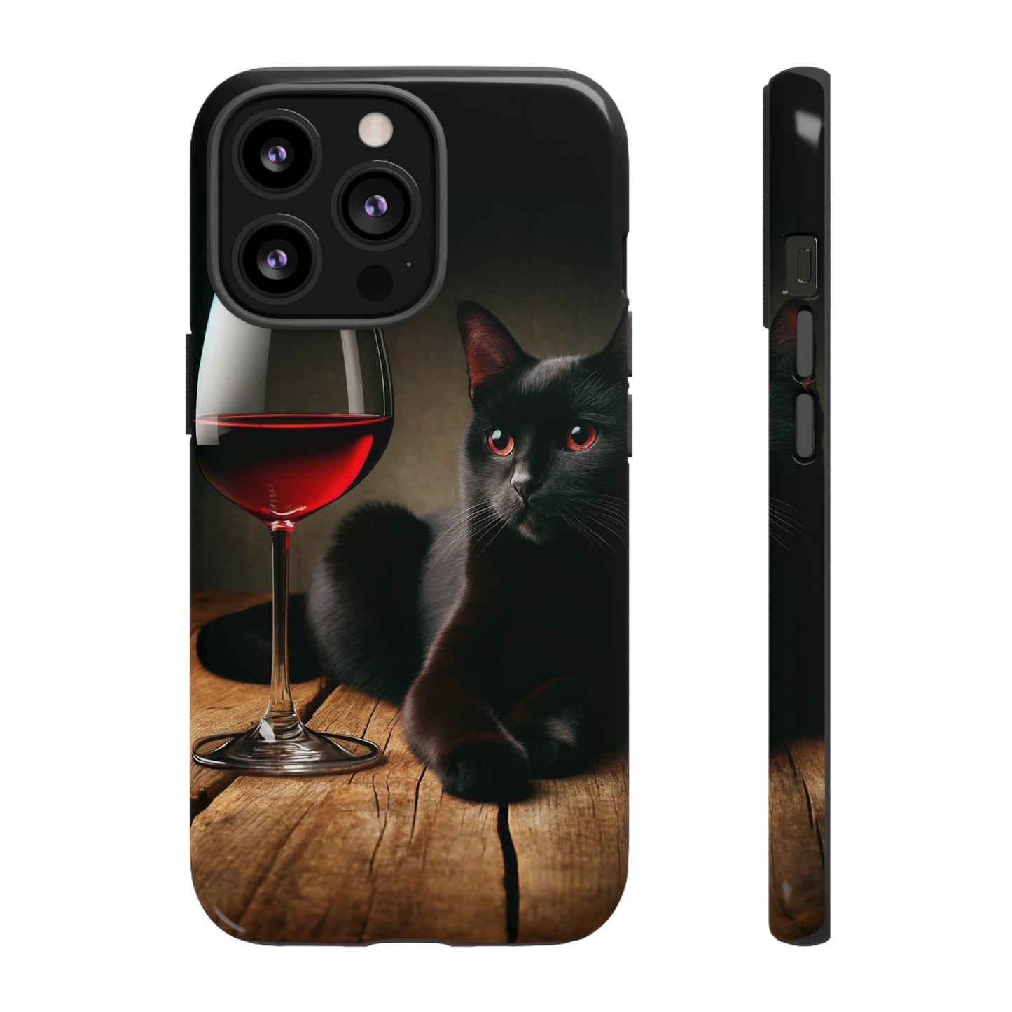 Spirit "Wine & Cat" Impact Resistant Cases (Shipping Included)