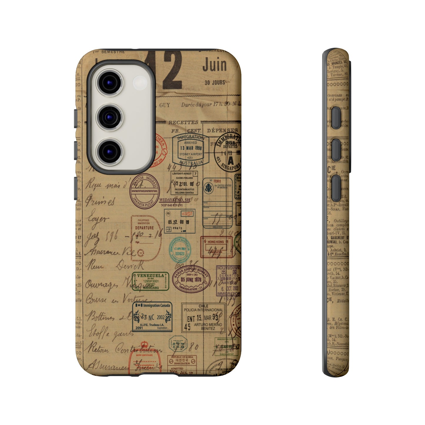 Spirit "1900s London Train Ticket" Impact Resistant Cases (Shipping Included)