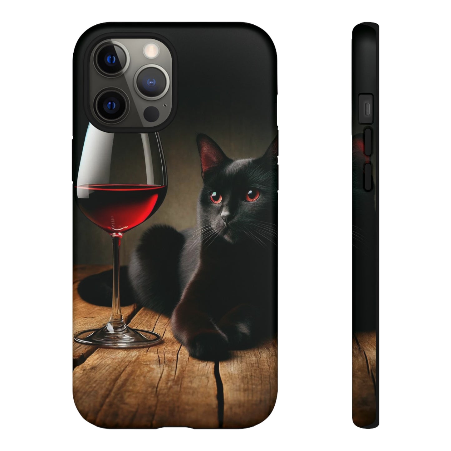 Spirit "Wine & Cat" Impact Resistant Cases (Shipping Included)