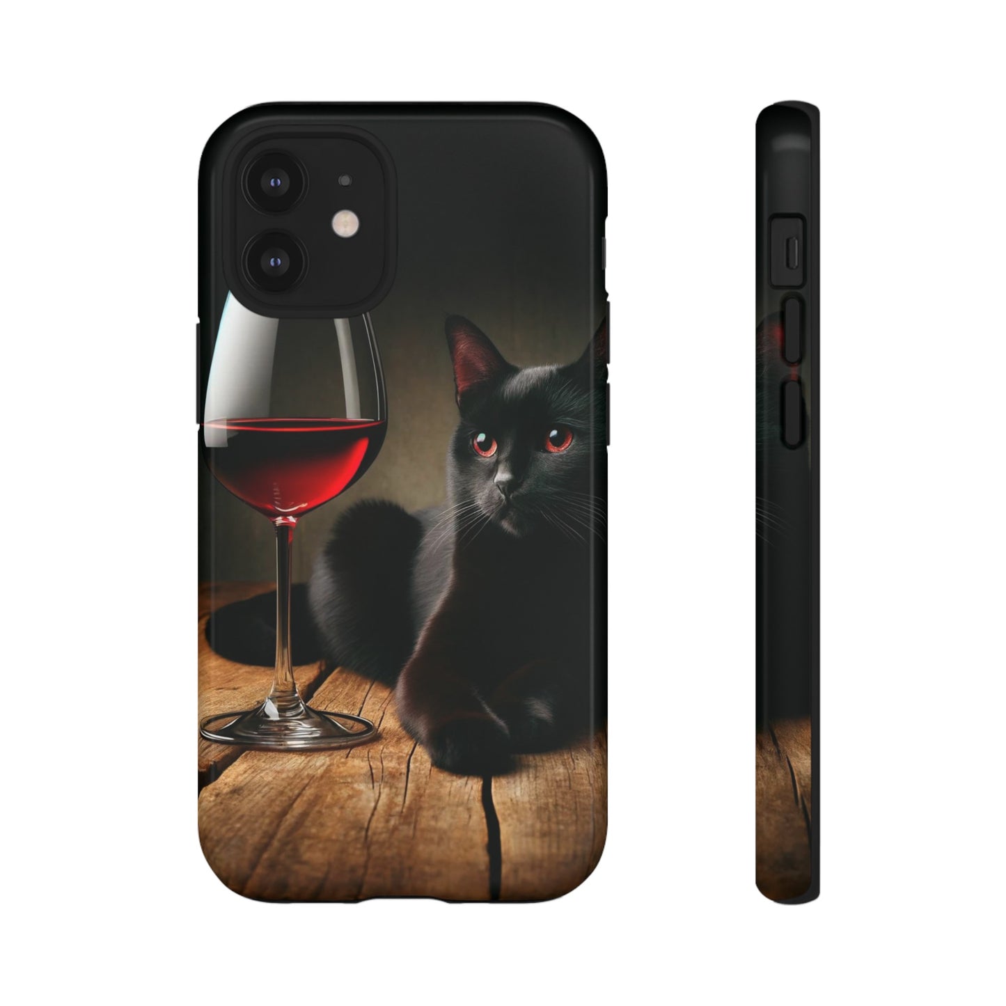 Spirit "Wine & Cat" Impact Resistant Cases (Shipping Included)