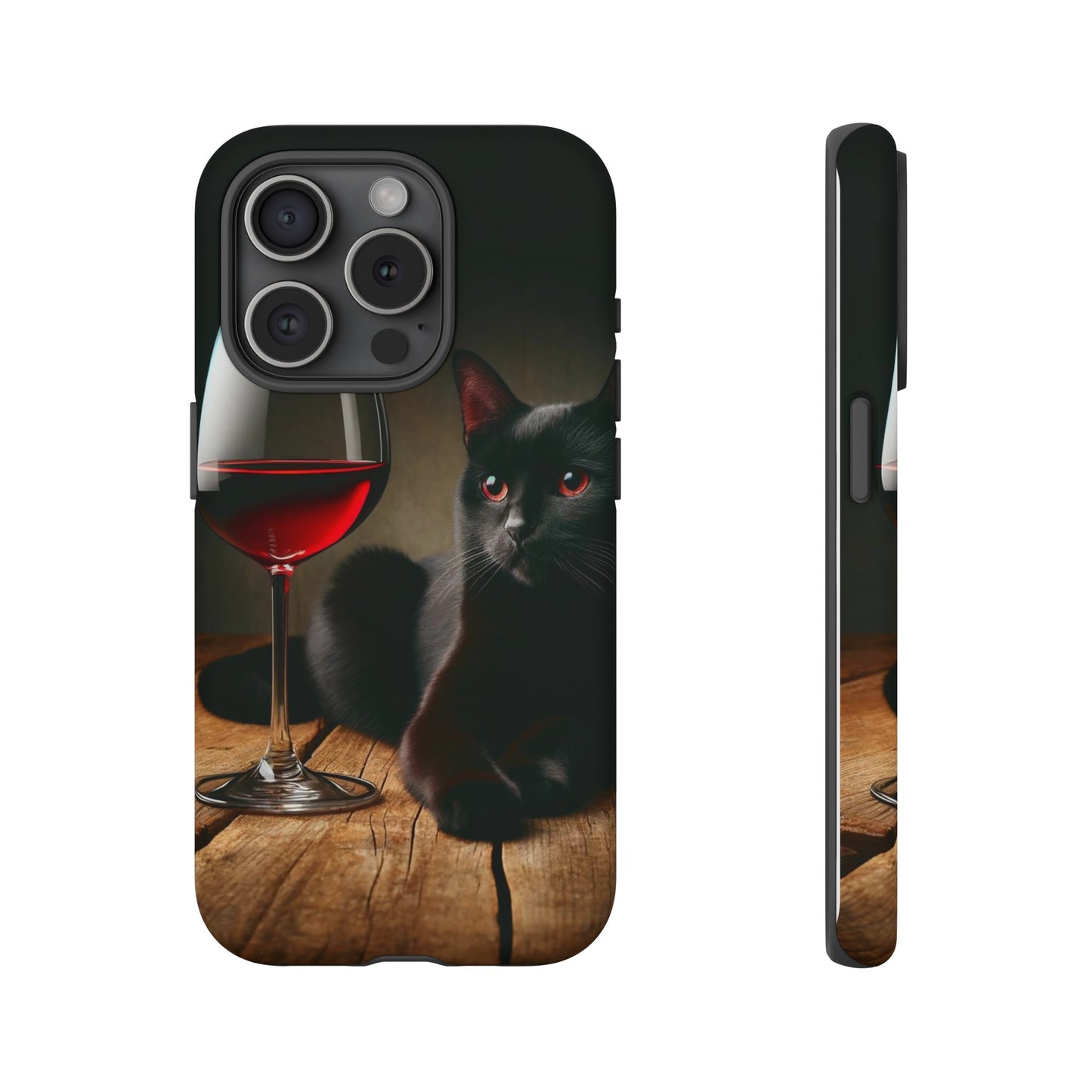 Spirit "Wine & Cat" Impact Resistant Cases (Shipping Included)