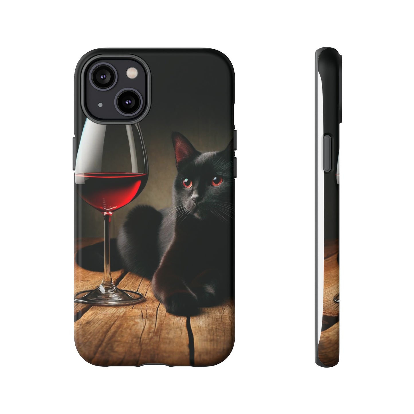 Spirit "Wine & Cat" Impact Resistant Cases (Shipping Included)