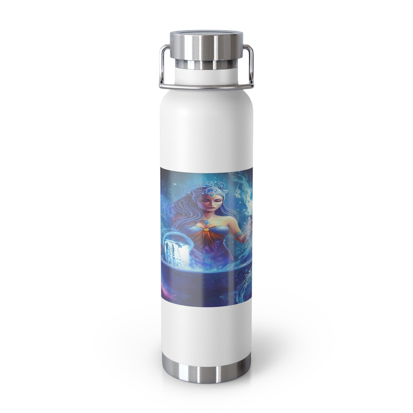 Zodiac Aquarius Vacuum Insulated Bottle, 22oz (Shipping Included)