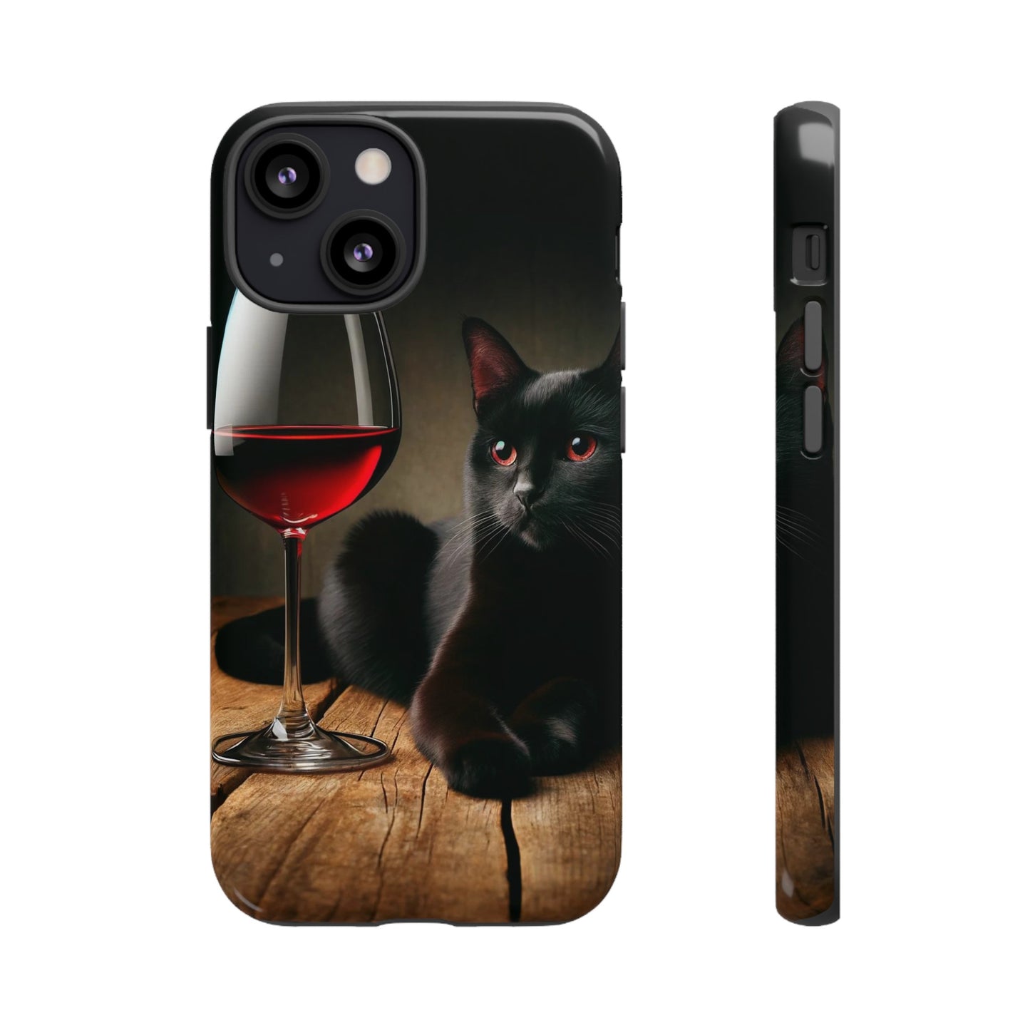 Spirit "Wine & Cat" Impact Resistant Cases (Shipping Included)