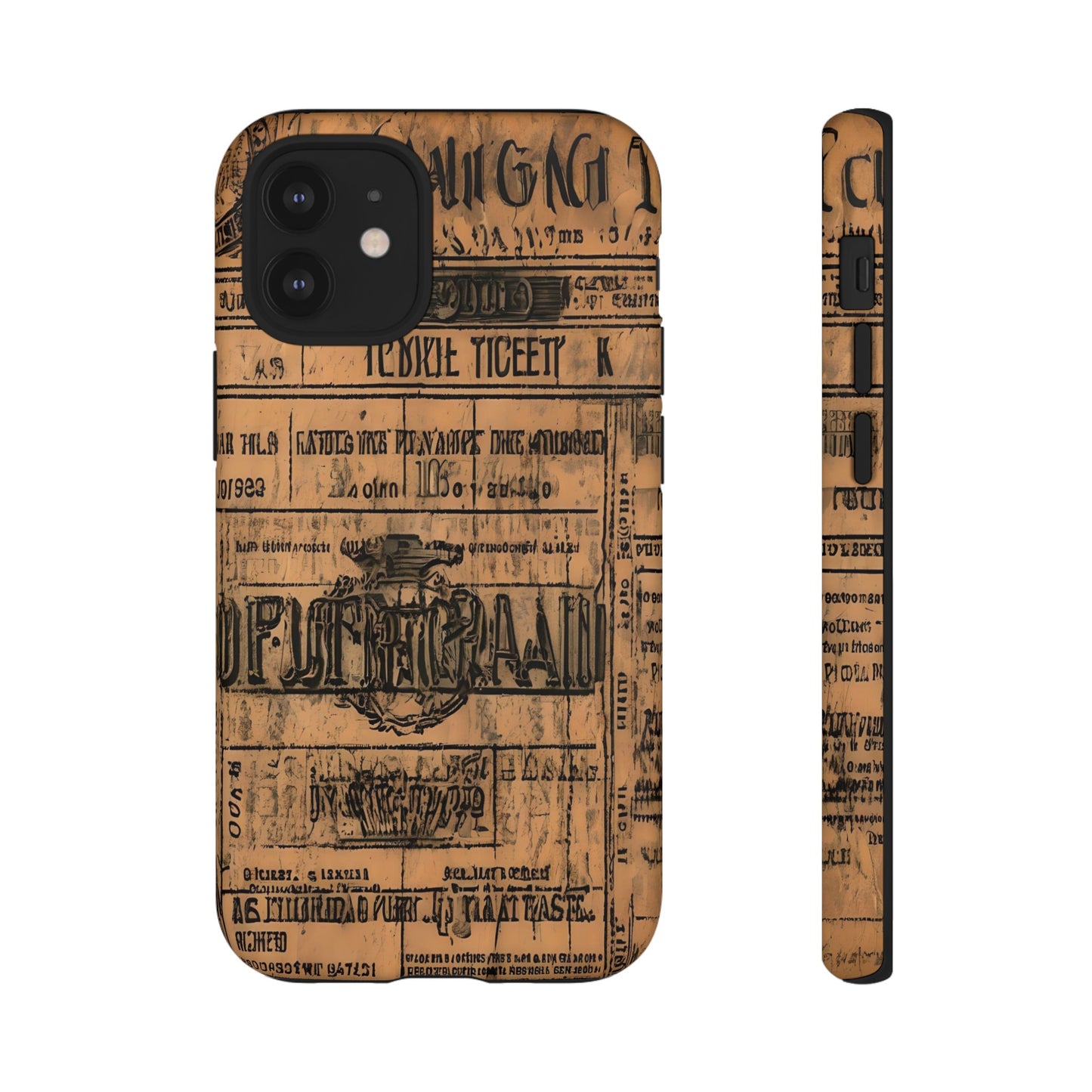 Spirit "1900s French Train Ticket" Impact Resistant Cases (Shipping Included)