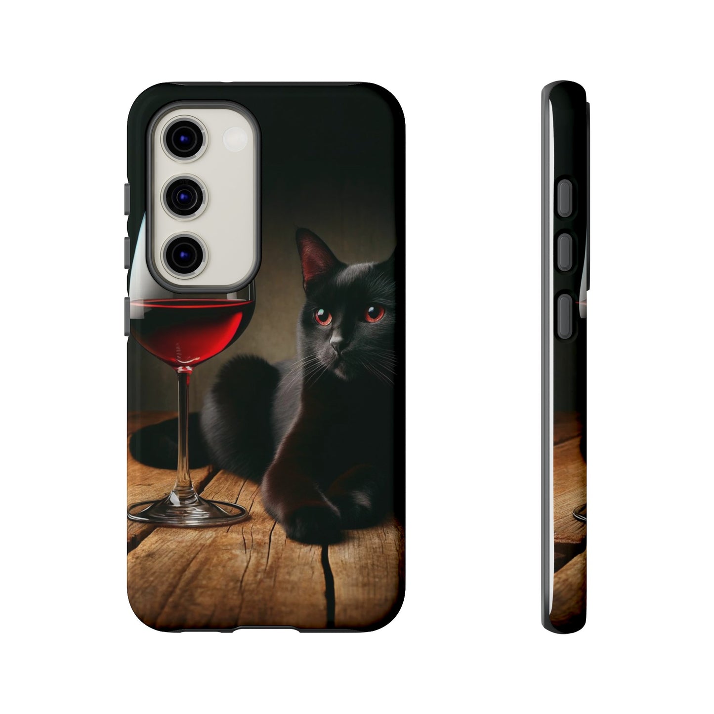 Spirit "Wine & Cat" Impact Resistant Cases (Shipping Included)