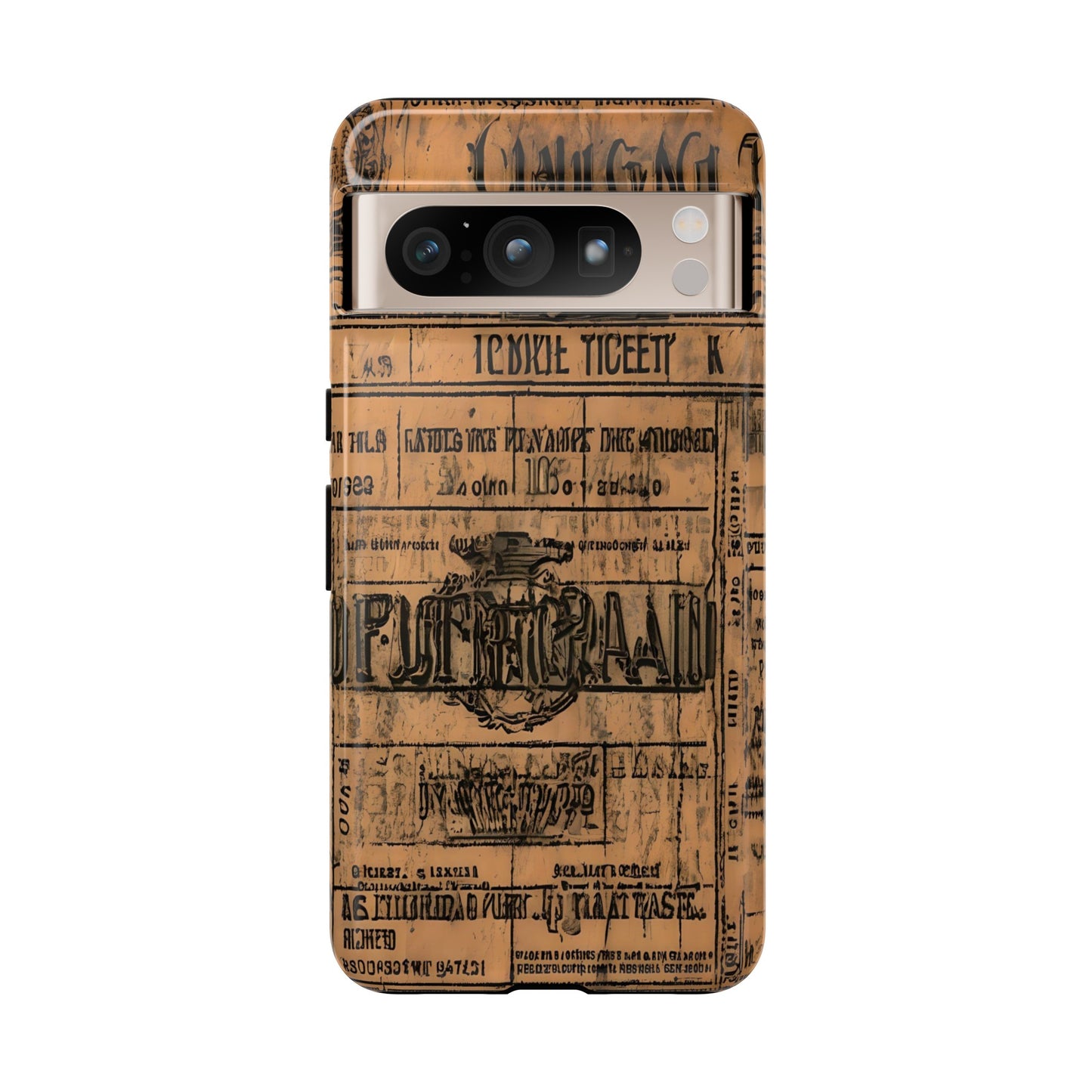 Spirit "1900s French Train Ticket" Impact Resistant Cases (Shipping Included)