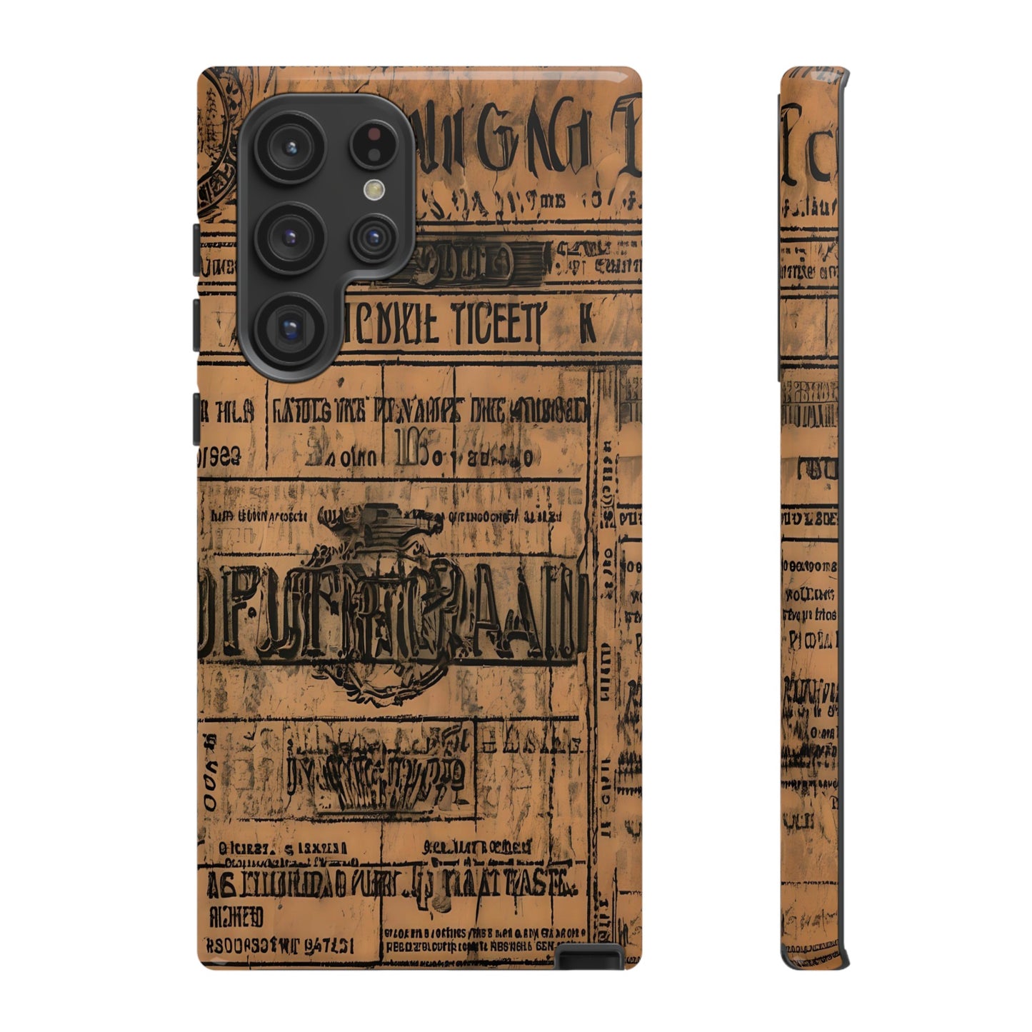 Spirit "1900s French Train Ticket" Impact Resistant Cases (Shipping Included)