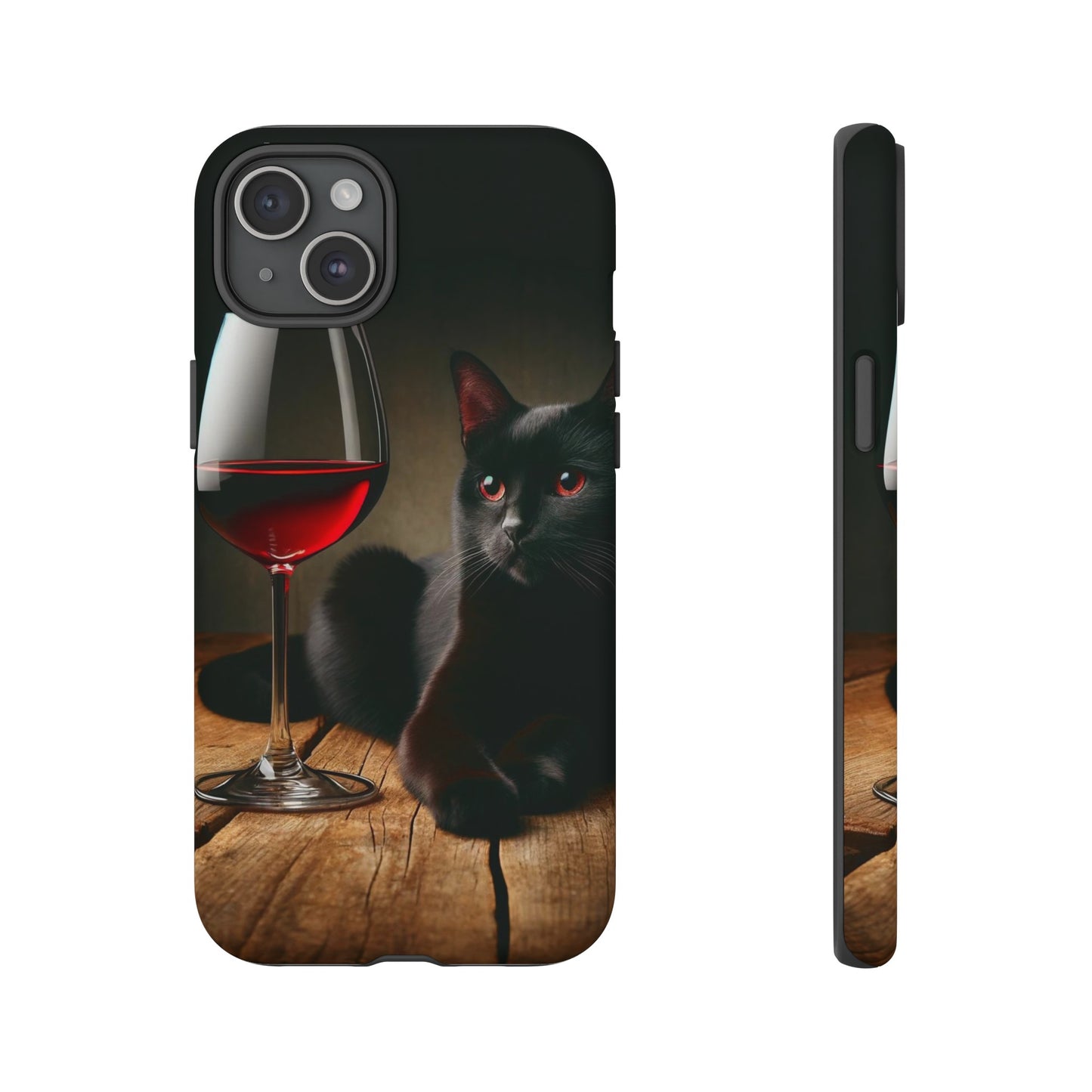 Spirit "Wine & Cat" Impact Resistant Cases (Shipping Included)