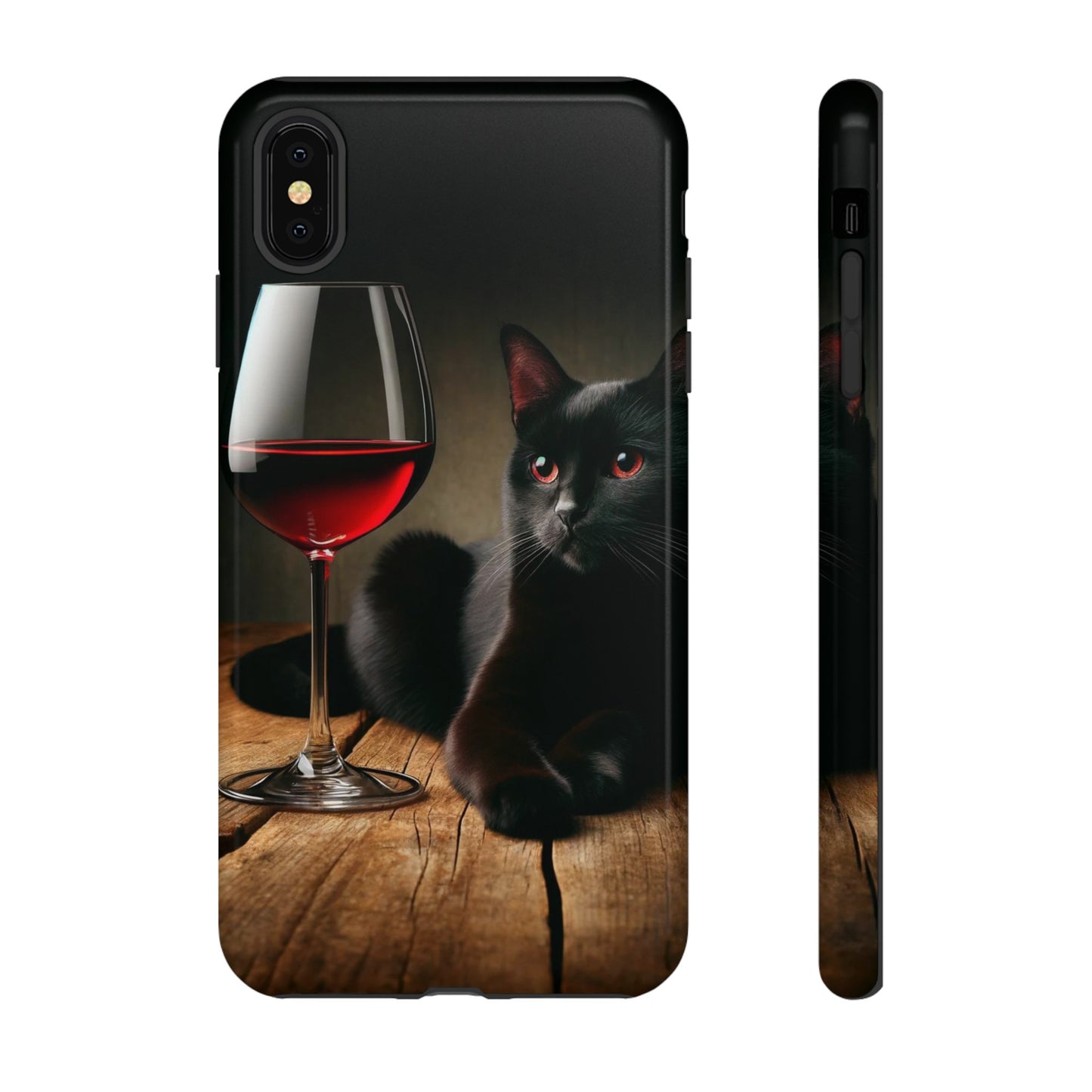 Spirit "Wine & Cat" Impact Resistant Cases (Shipping Included)