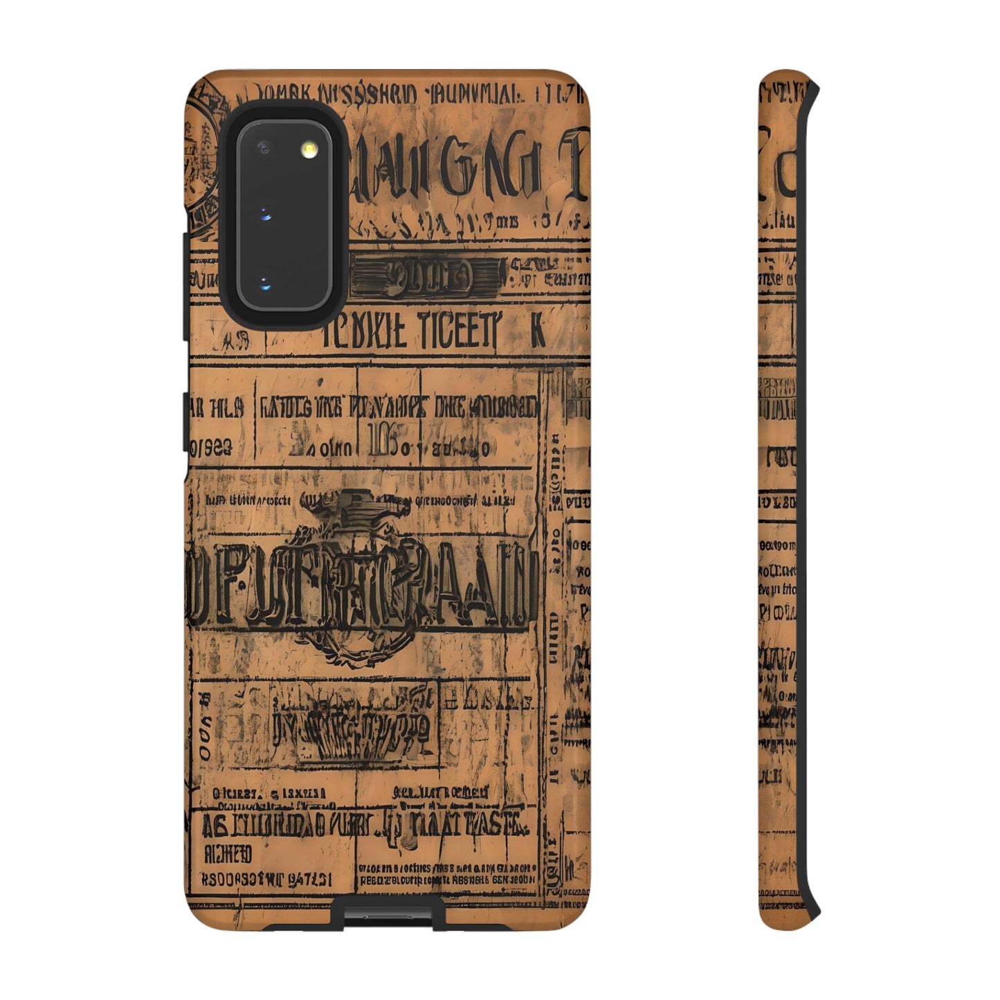 Spirit "1900s French Train Ticket" Impact Resistant Cases (Shipping Included)