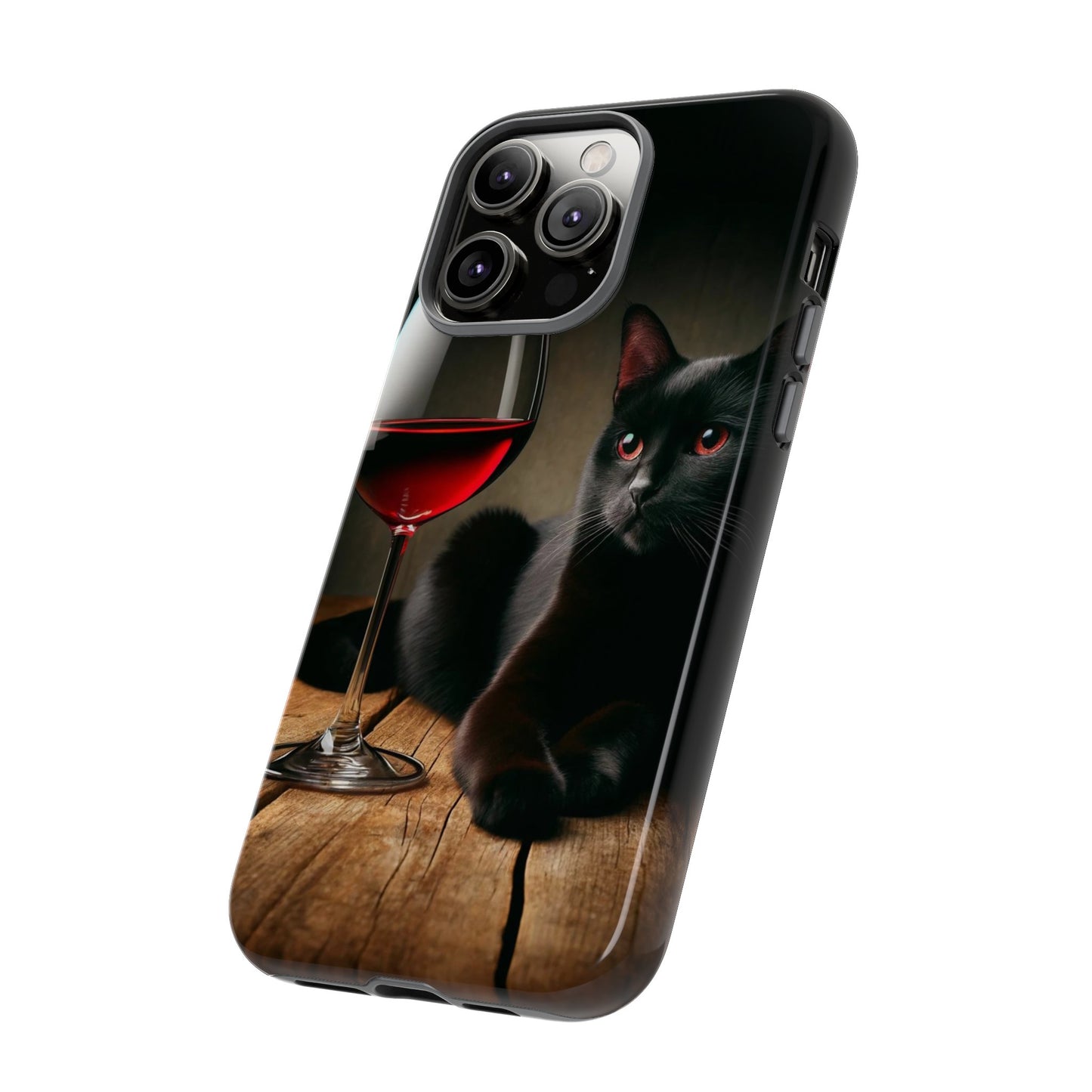 Spirit "Wine & Cat" Impact Resistant Cases (Shipping Included)