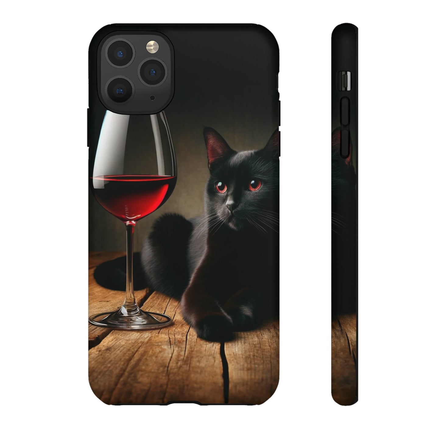 Spirit "Wine & Cat" Impact Resistant Cases (Shipping Included)