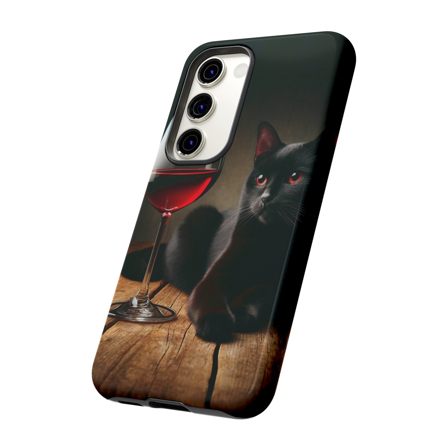 Spirit "Wine & Cat" Impact Resistant Cases (Shipping Included)