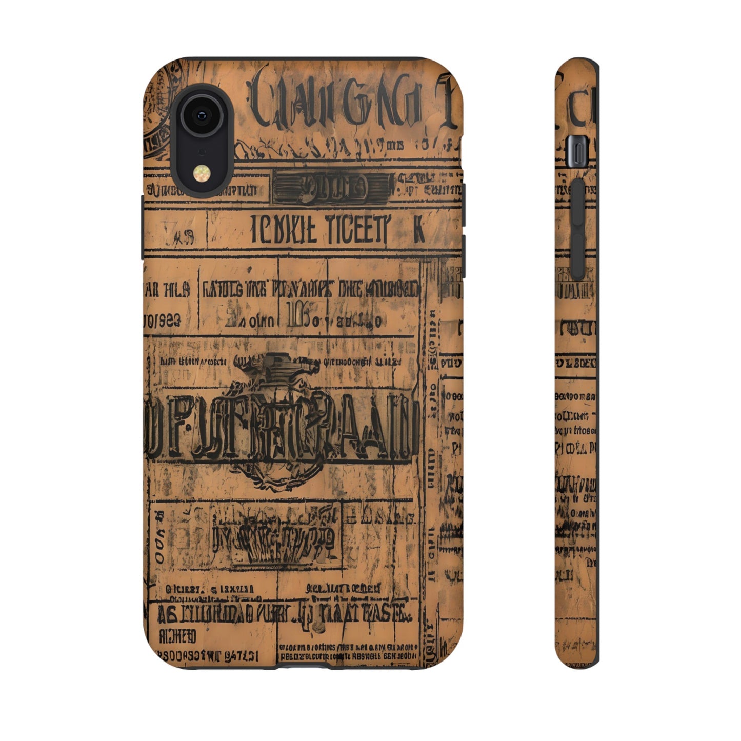 Spirit "1900s French Train Ticket" Impact Resistant Cases (Shipping Included)