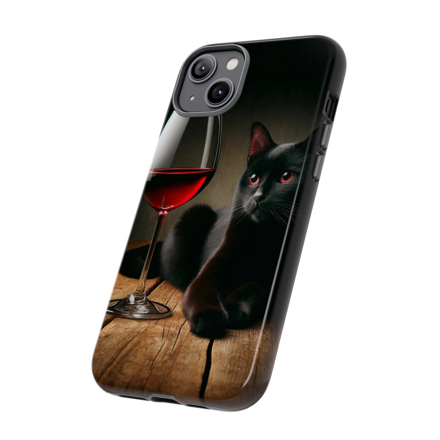 Spirit "Wine & Cat" Impact Resistant Cases (Shipping Included)