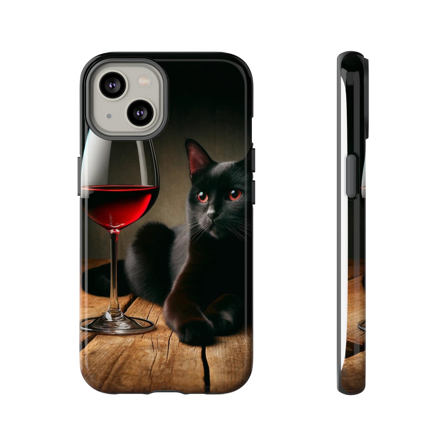 Spirit "Wine & Cat" Impact Resistant Cases (Shipping Included)