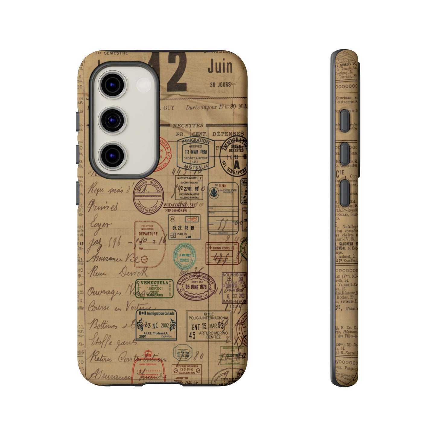 Spirit "1900s London Train Ticket" Impact Resistant Cases (Shipping Included)