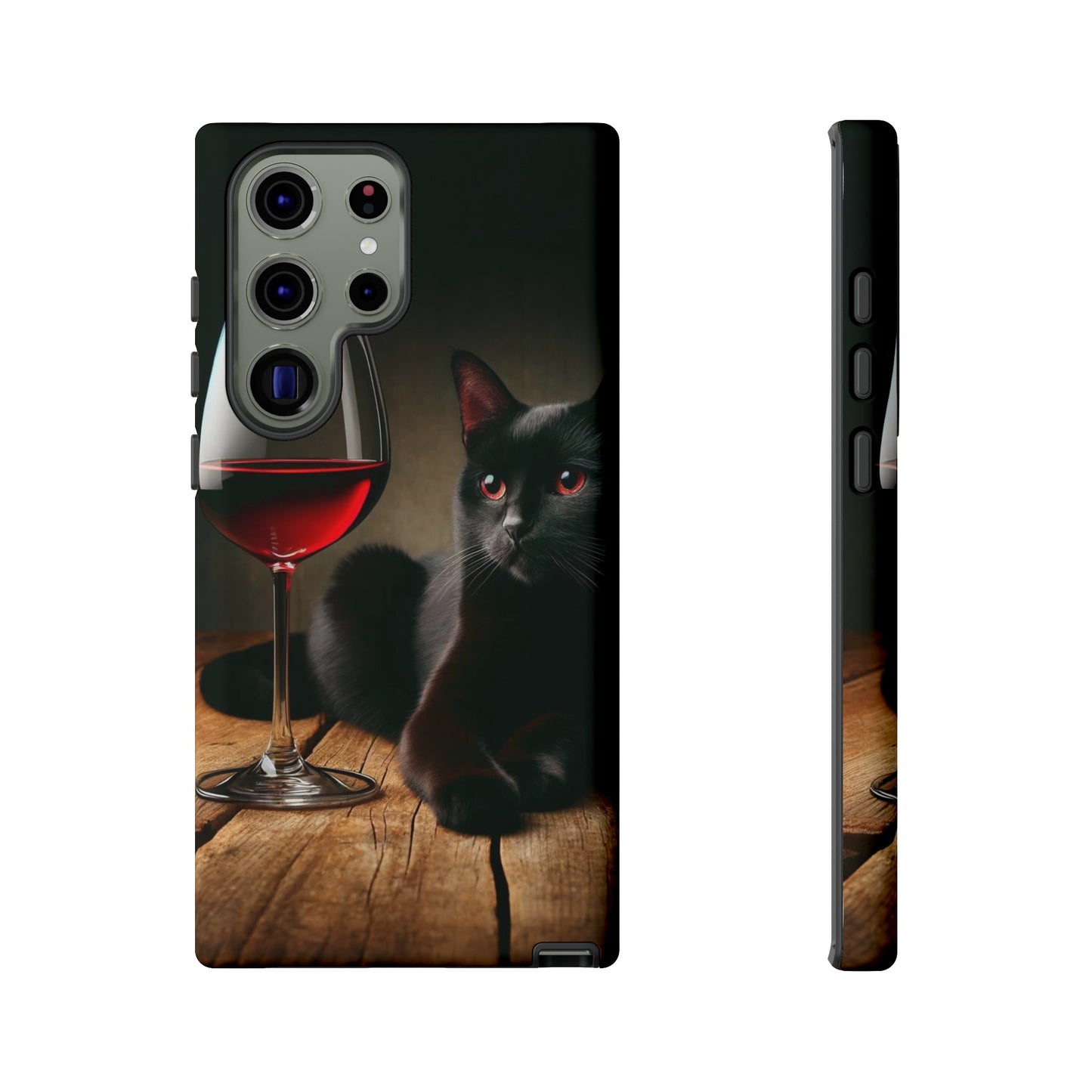 Spirit "Wine & Cat" Impact Resistant Cases (Shipping Included)